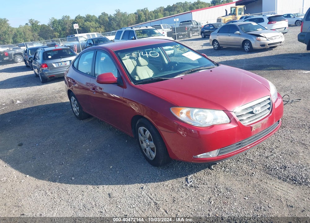 2008 HYUNDAI ELANTRA GLS/SE VIN: KMHDU46D78U465740