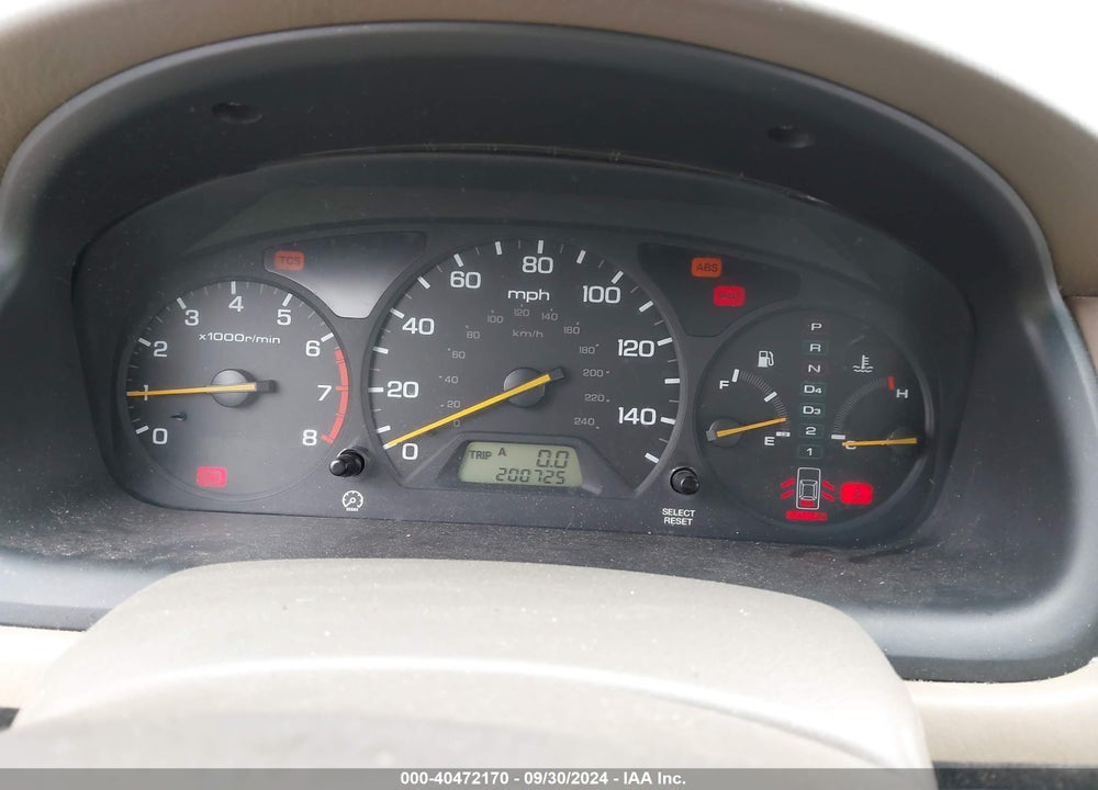 2002 HONDA ACCORD 3.0 EX VIN: 1HGCG16572A031293