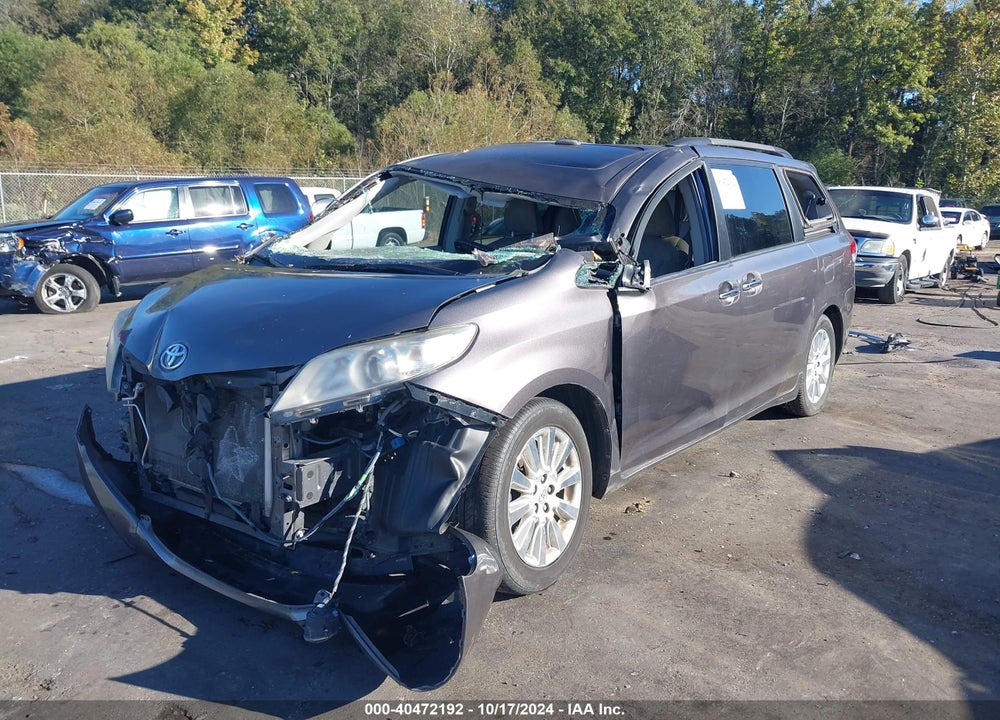 2011 TOYOTA SIENNA LIMITED V6 VIN: 5TDYK3DC2BS058520