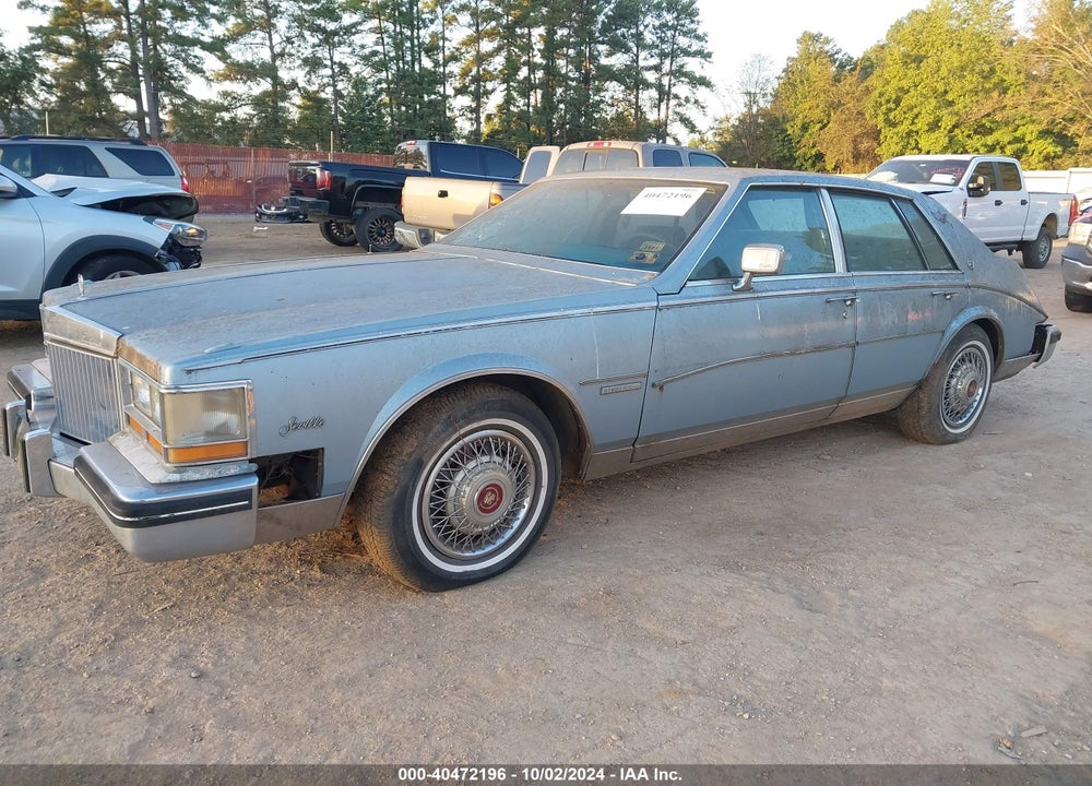 1982 CADILLAC SEVILLE VIN: 1G6AS6988CE699446
