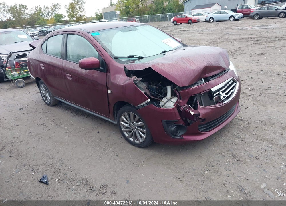 2019 MITSUBISHI MIRAGE G4 ES VIN: ML32F3FJ2KHF16329