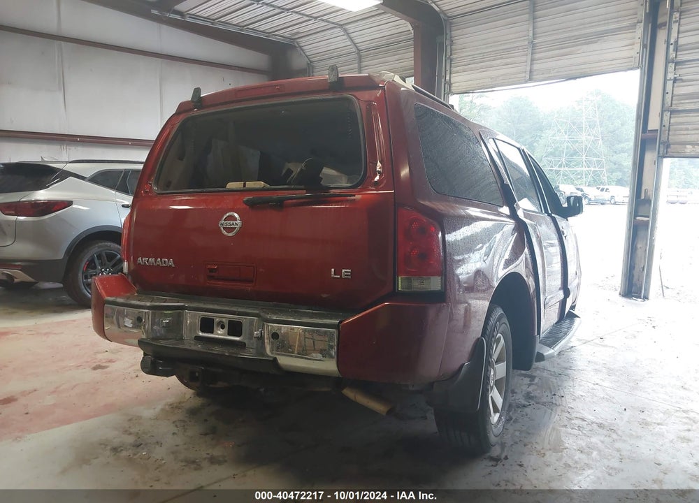 2005 NISSAN ARMADA LE VIN: 5N1AA08B75N737922