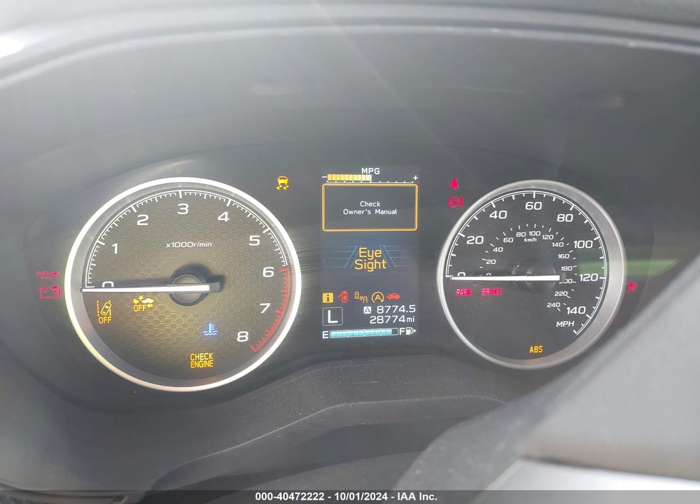 2020 SUBARU FORESTER VIN: JF2SKAJC9LH533926