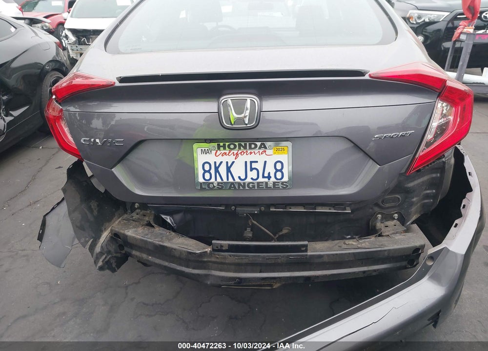 2019 HONDA CIVIC SPORT VIN: 2HGFC2F86KH540625