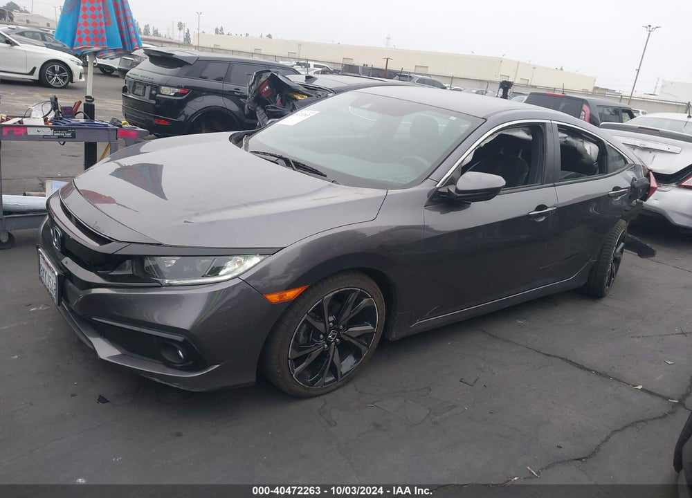 2019 HONDA CIVIC SPORT VIN: 2HGFC2F86KH540625
