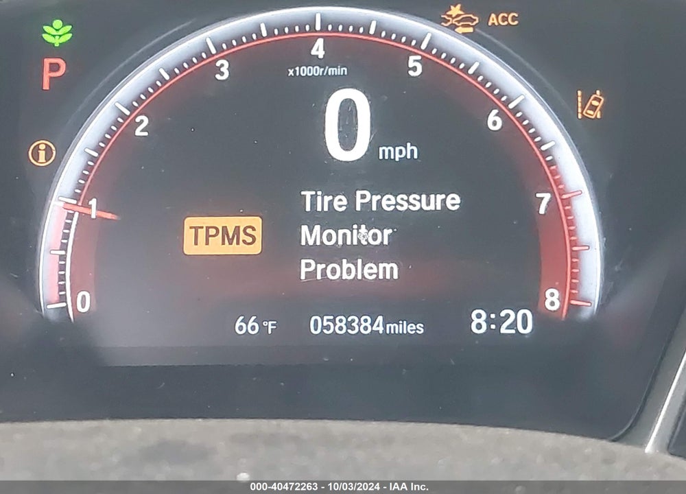 2019 HONDA CIVIC SPORT VIN: 2HGFC2F86KH540625