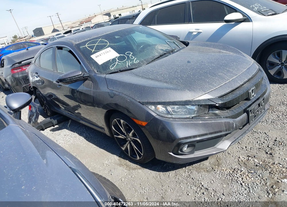 2019 HONDA CIVIC SPORT VIN: 2HGFC2F86KH540625
