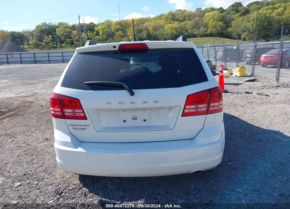 2016 DODGE JOURNEY SE VIN: 3C4PDCAB7GT140161