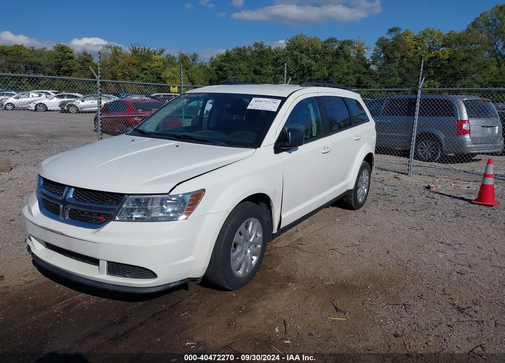 2016 DODGE JOURNEY SE VIN: 3C4PDCAB7GT140161