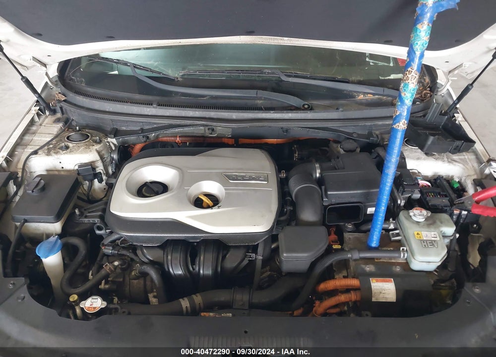 2017 HYUNDAI SONATA HYBRID SE VIN: KMHE24L10HA043458