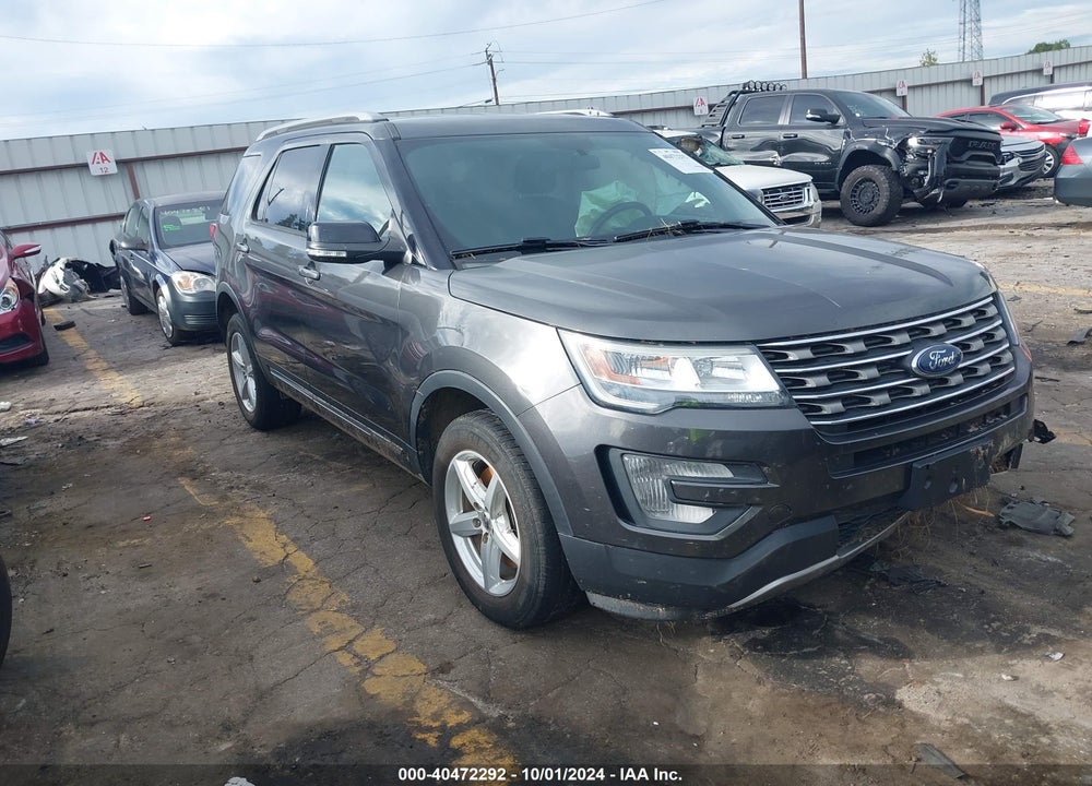 2017 FORD EXPLORER XLT VIN: 1FM5K8D84HGD50275