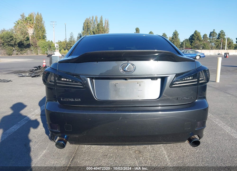 2006 LEXUS IS 250 VIN: JTHBK262565007883