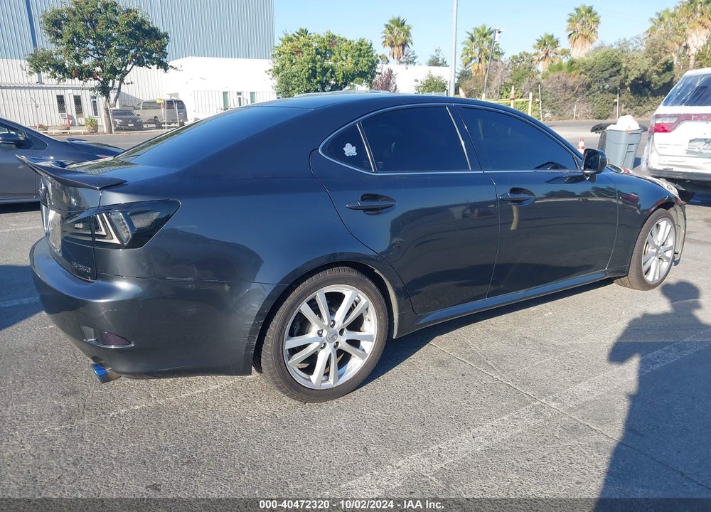 2006 LEXUS IS 250 VIN: JTHBK262565007883