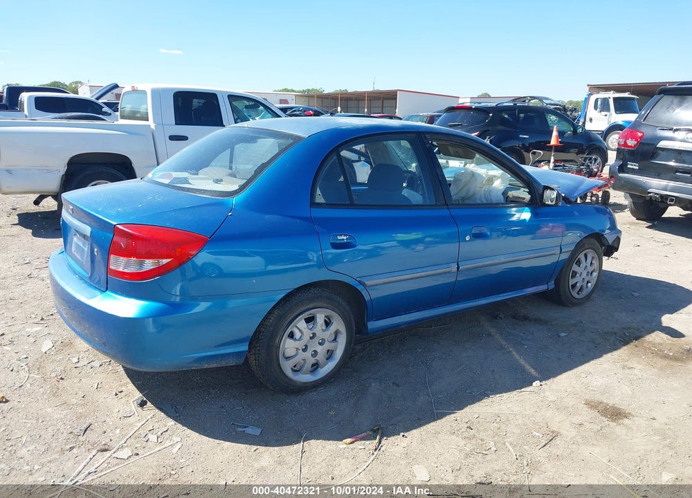 2003 KIA RIO VIN: KNADC125536273411