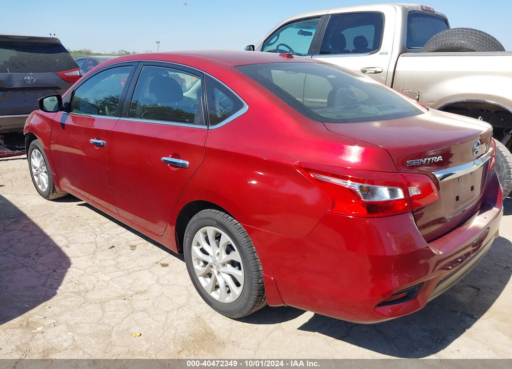 2018 NISSAN SENTRA SV VIN: 3N1AB7APXJY228360