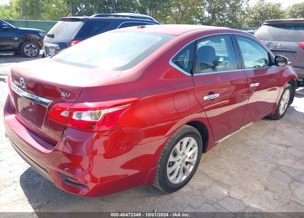 2018 NISSAN SENTRA SV VIN: 3N1AB7APXJY228360