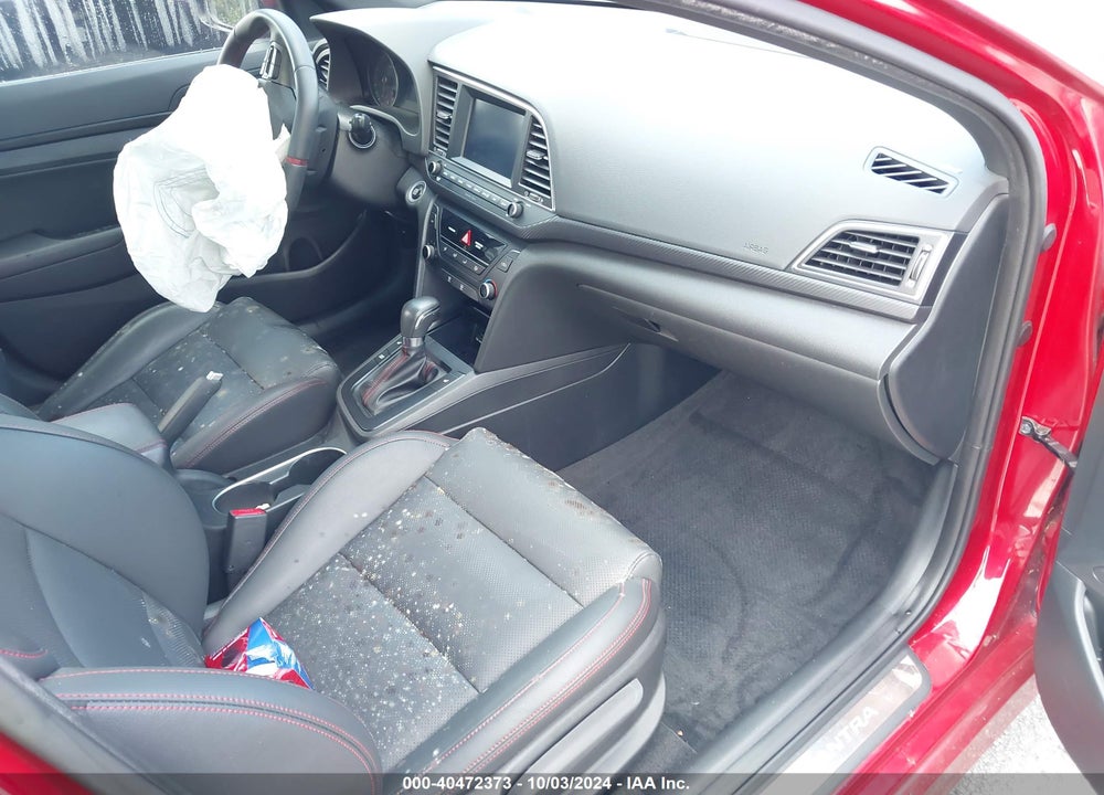 2018 HYUNDAI ELANTRA SPORT VIN: KMHD04LB0JU502311