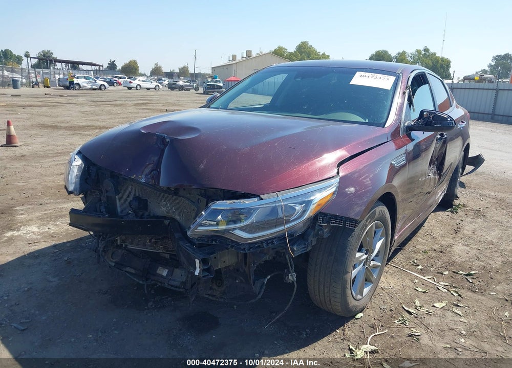 2019 KIA OPTIMA LX VIN: 5XXGT4L30KG309262