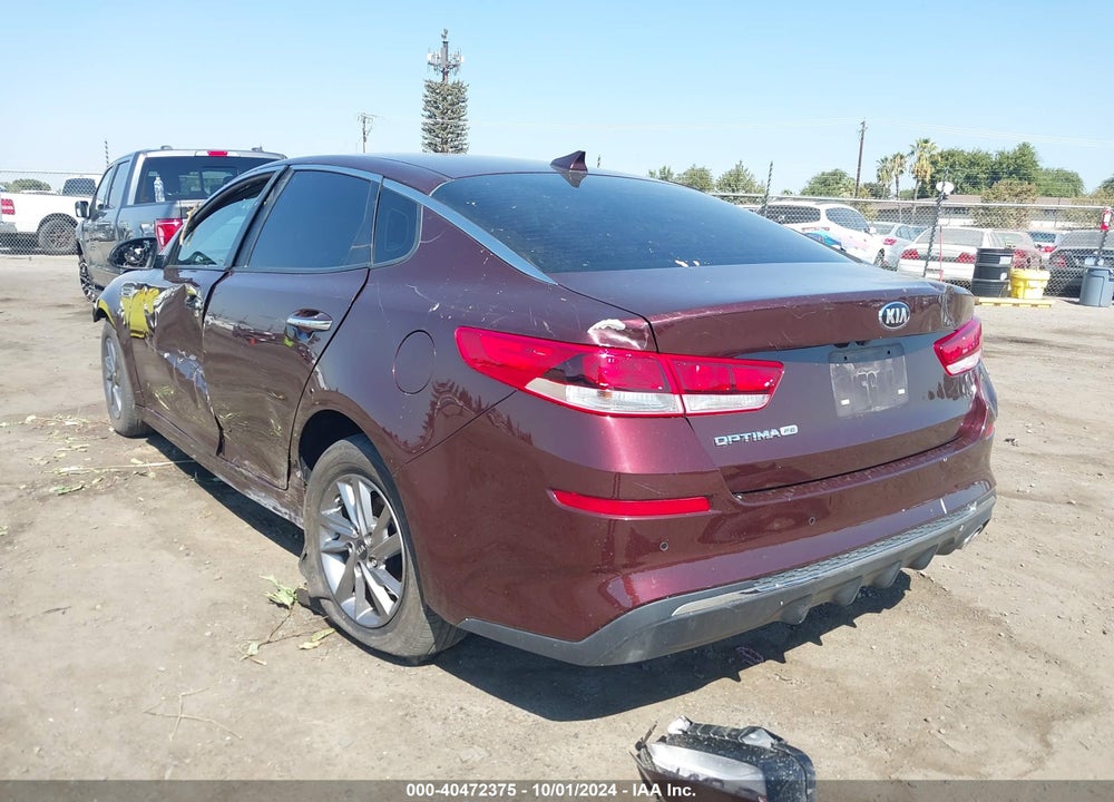 2019 KIA OPTIMA LX VIN: 5XXGT4L30KG309262