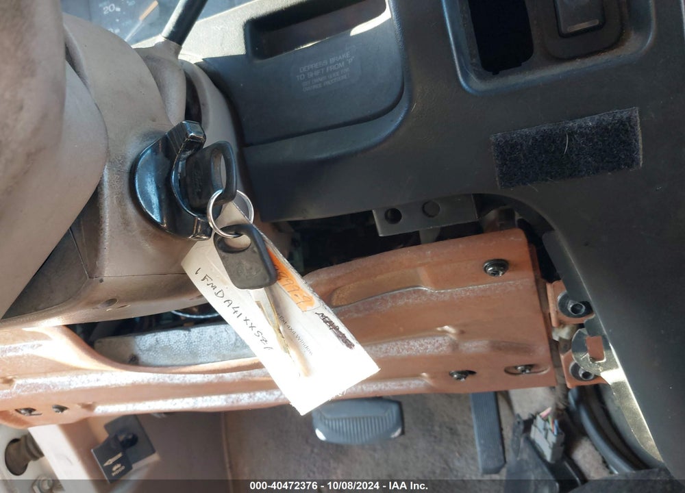 1995 FORD AEROSTAR VIN: 1FMDA41XXSZA22762