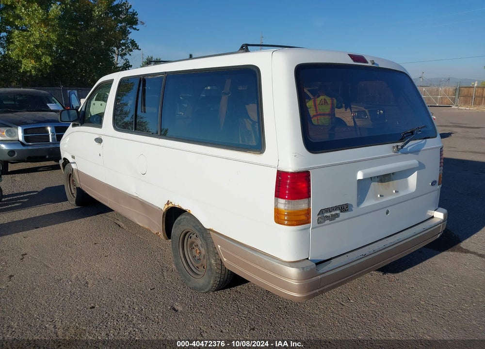 1995 FORD AEROSTAR VIN: 1FMDA41XXSZA22762