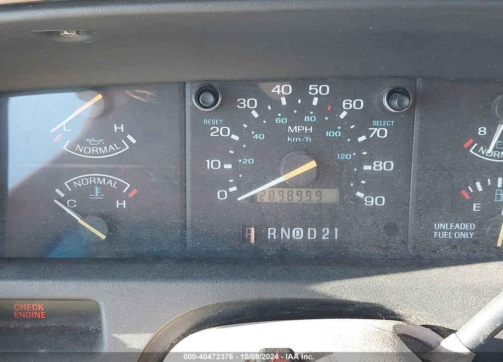 1995 FORD AEROSTAR VIN: 1FMDA41XXSZA22762