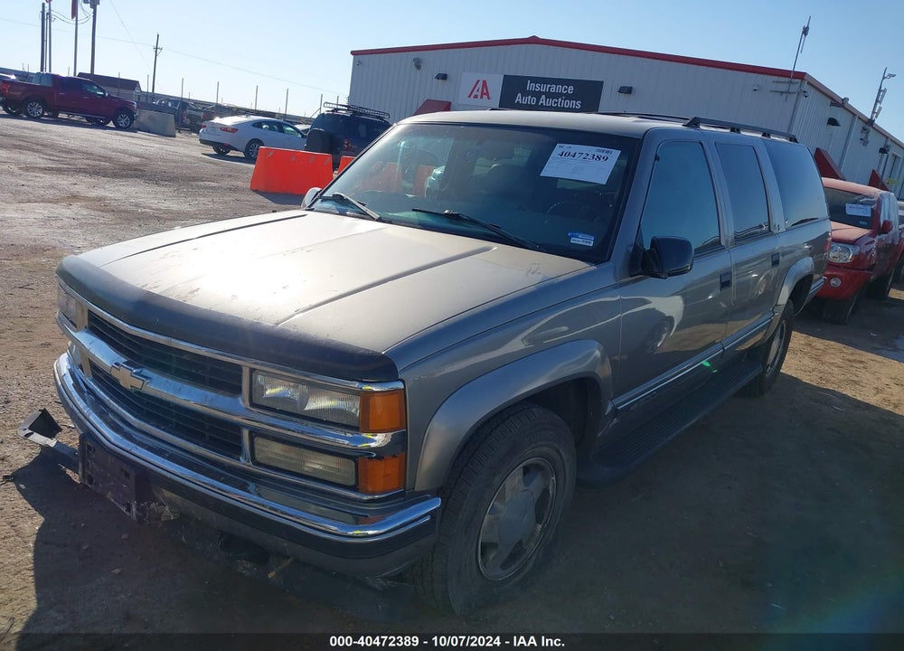 1999 CHEVROLET SUBURBAN 1500 LT VIN: 1GNFK16R4XJ569946