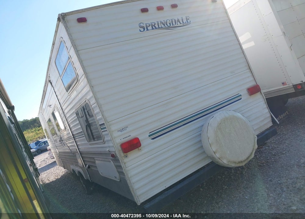 2003 SPRINGDALE TRAVEL TRAILER VIN: 4YDT2982433107425