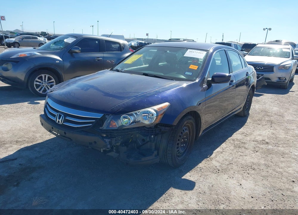 2012 HONDA ACCORD 2.4 LX VIN: 1HGCP2F37CA019084