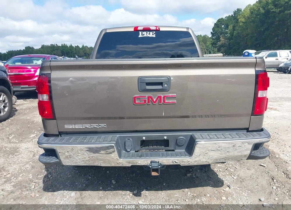 2015 GMC SIERRA 1500 SLT VIN: 3GTP1VEJ9FG507719