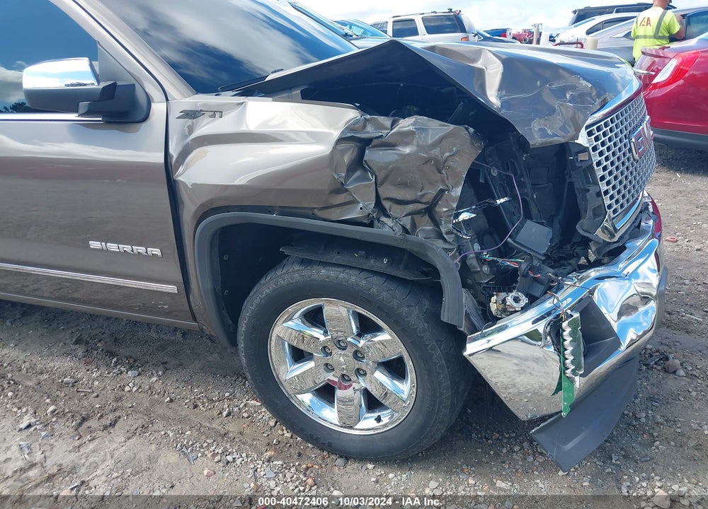 2015 GMC SIERRA 1500 SLT VIN: 3GTP1VEJ9FG507719