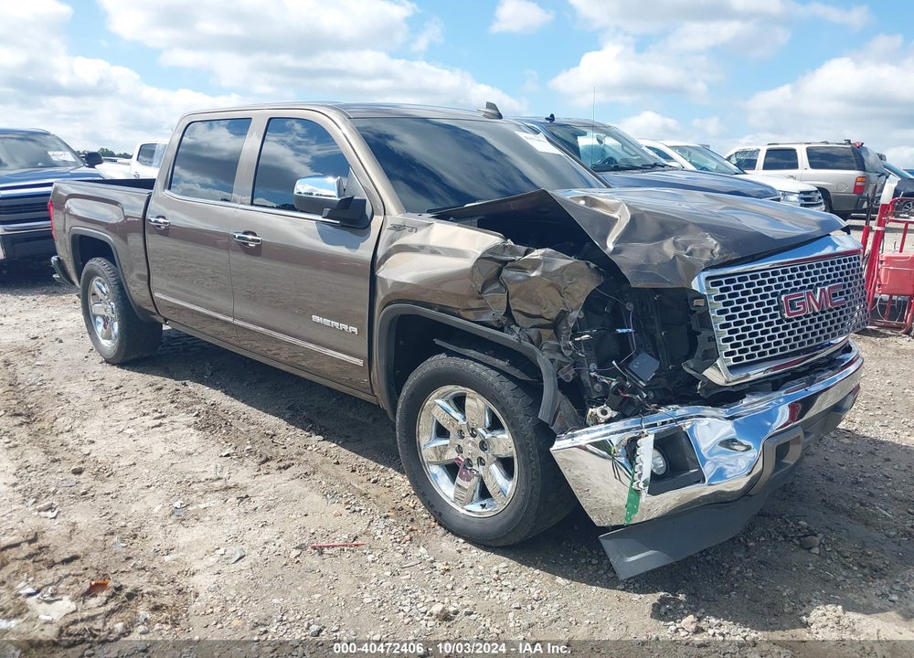2015 GMC SIERRA 1500 SLT VIN: 3GTP1VEJ9FG507719