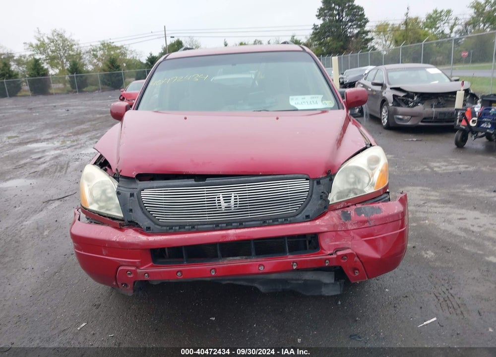 2005 HONDA PILOT EX VIN: 5FNYF18495B003566