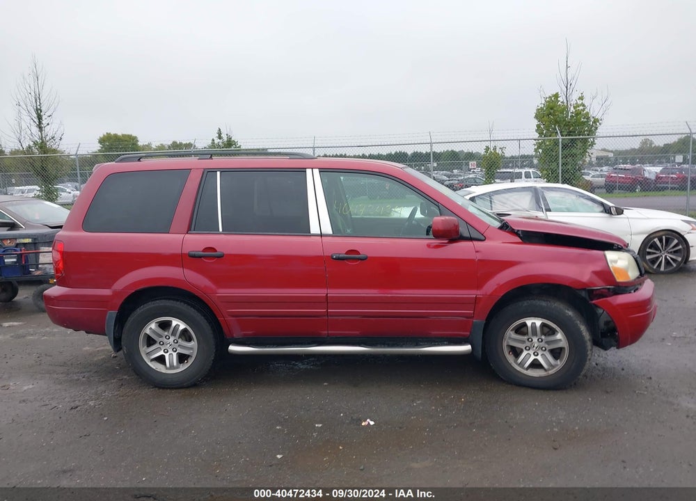 2005 HONDA PILOT EX VIN: 5FNYF18495B003566