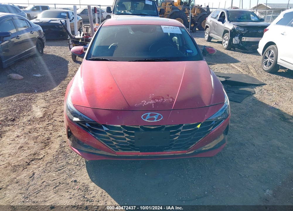 2023 HYUNDAI ELANTRA LIMITED VIN: 5NPLP4AG1PH107907