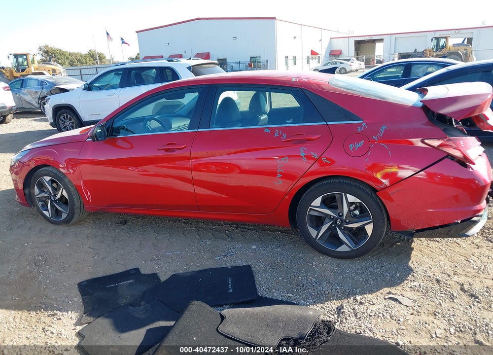 2023 HYUNDAI ELANTRA LIMITED VIN: 5NPLP4AG1PH107907