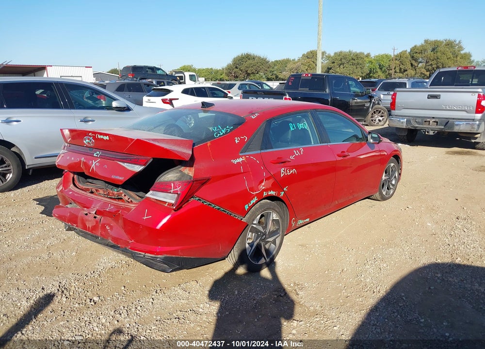2023 HYUNDAI ELANTRA LIMITED VIN: 5NPLP4AG1PH107907
