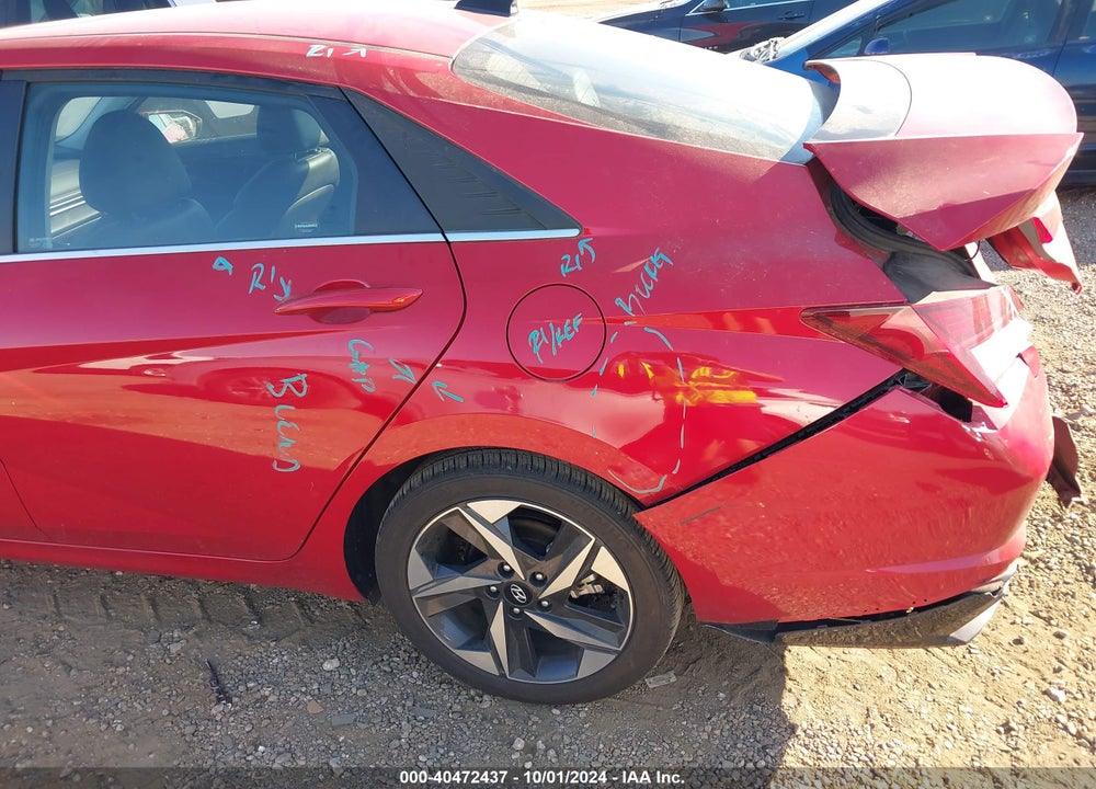 2023 HYUNDAI ELANTRA LIMITED VIN: 5NPLP4AG1PH107907