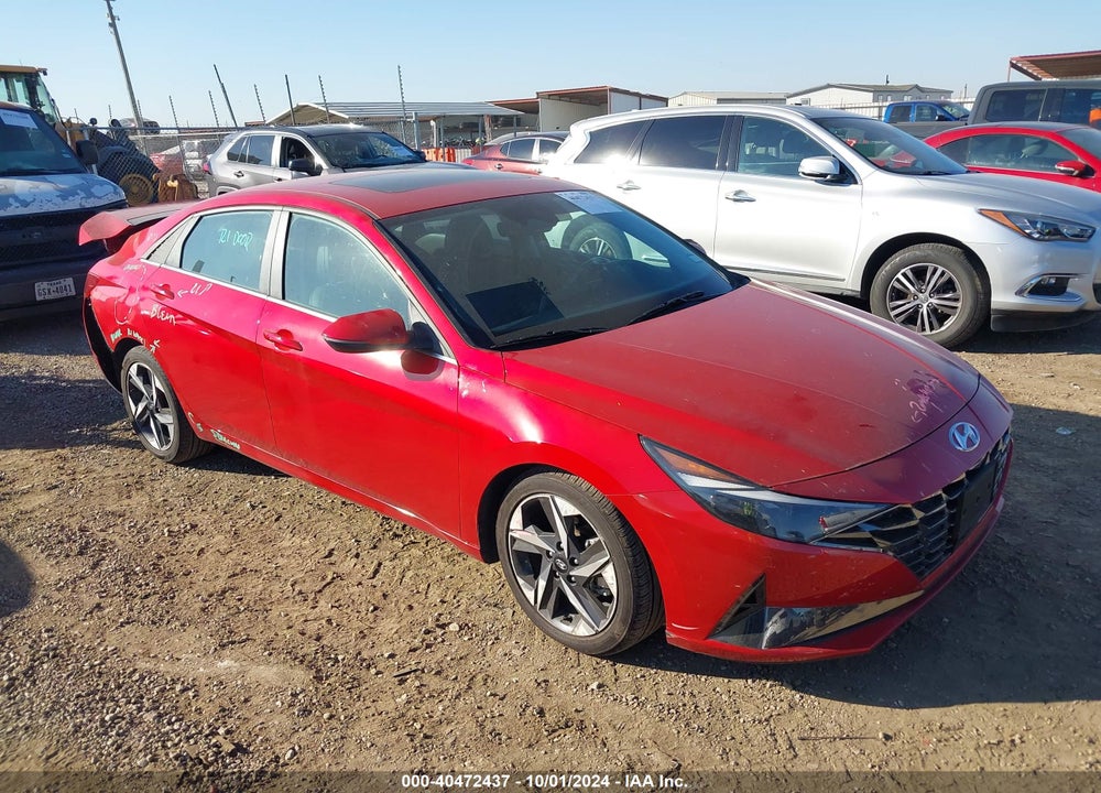 2023 HYUNDAI ELANTRA LIMITED VIN: 5NPLP4AG1PH107907