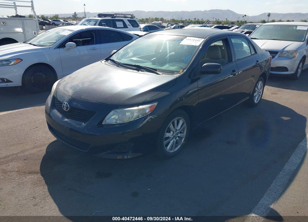 2009 TOYOTA COROLLA LE VIN: 1NXBU40E99Z013377