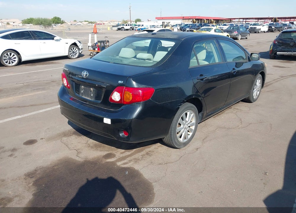 2009 TOYOTA COROLLA LE VIN: 1NXBU40E99Z013377