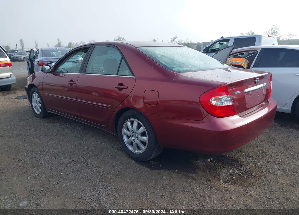 2002 TOYOTA CAMRY XLE VIN: JTDBE32K920071890