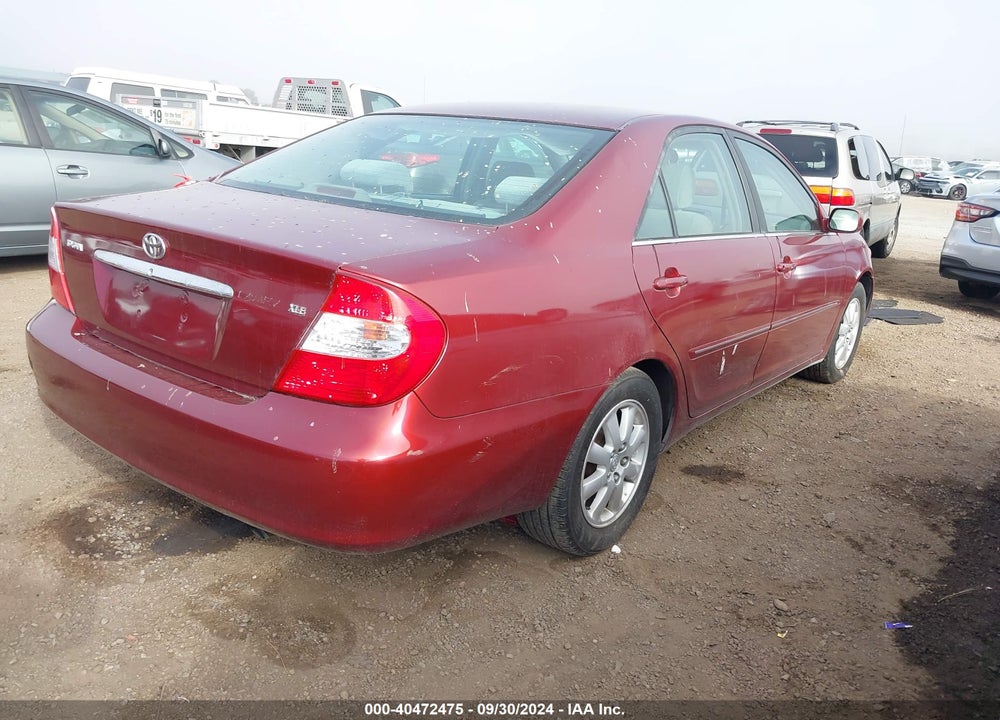 2002 TOYOTA CAMRY XLE VIN: JTDBE32K920071890