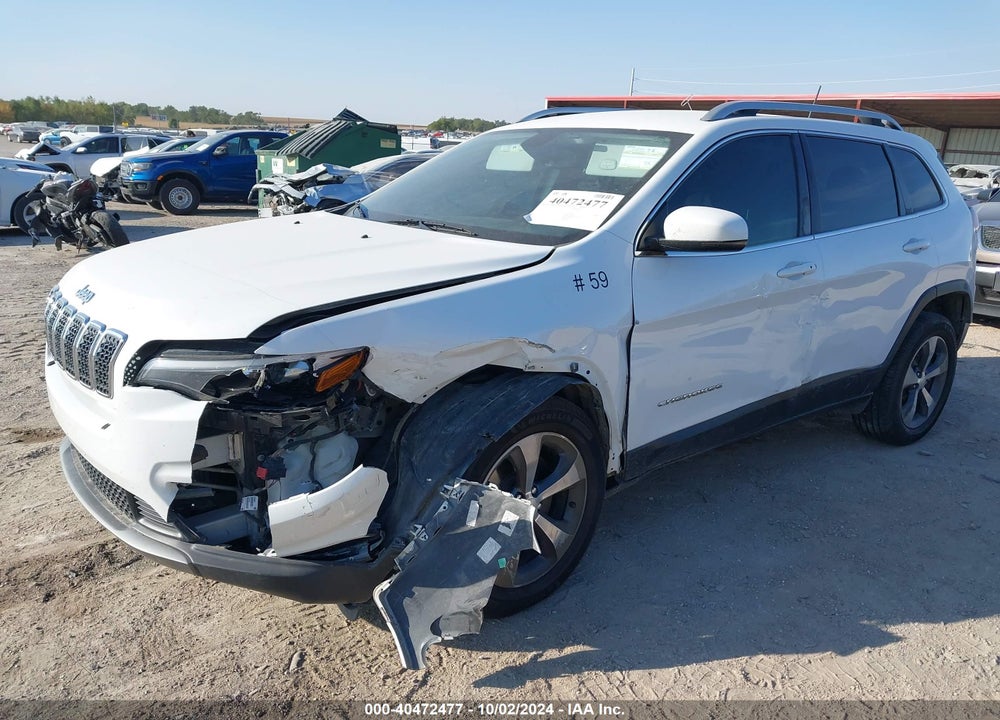 2019 JEEP CHEROKEE LIMITED 4X4 VIN: 1C4PJMDX1KD136143