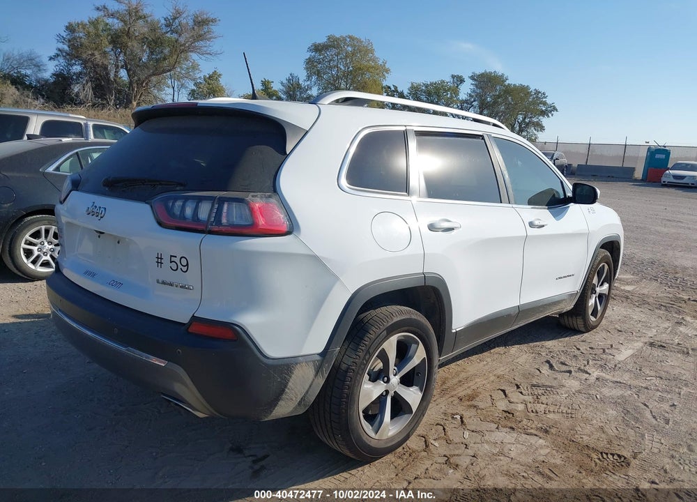 2019 JEEP CHEROKEE LIMITED 4X4 VIN: 1C4PJMDX1KD136143