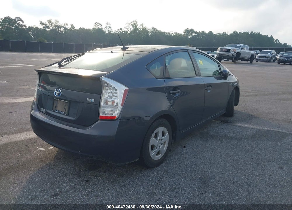 2010 TOYOTA PRIUS IV VIN: JTDKN3DU7A5075906