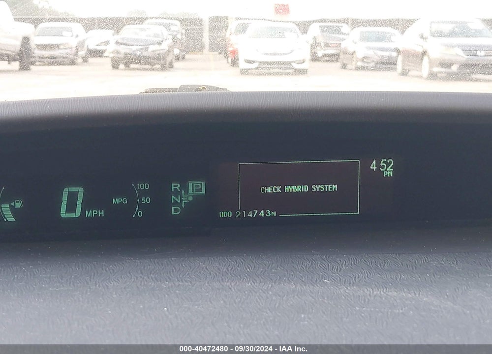 2010 TOYOTA PRIUS IV VIN: JTDKN3DU7A5075906