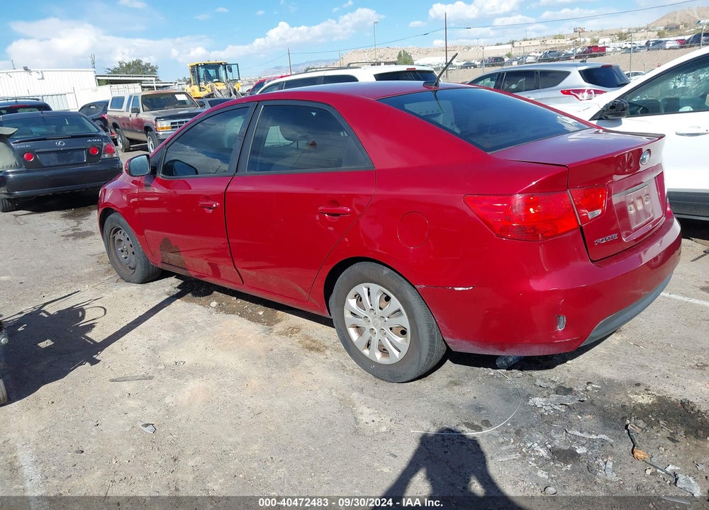 2011 KIA FORTE EX VIN: KNAFU4A22B5435269