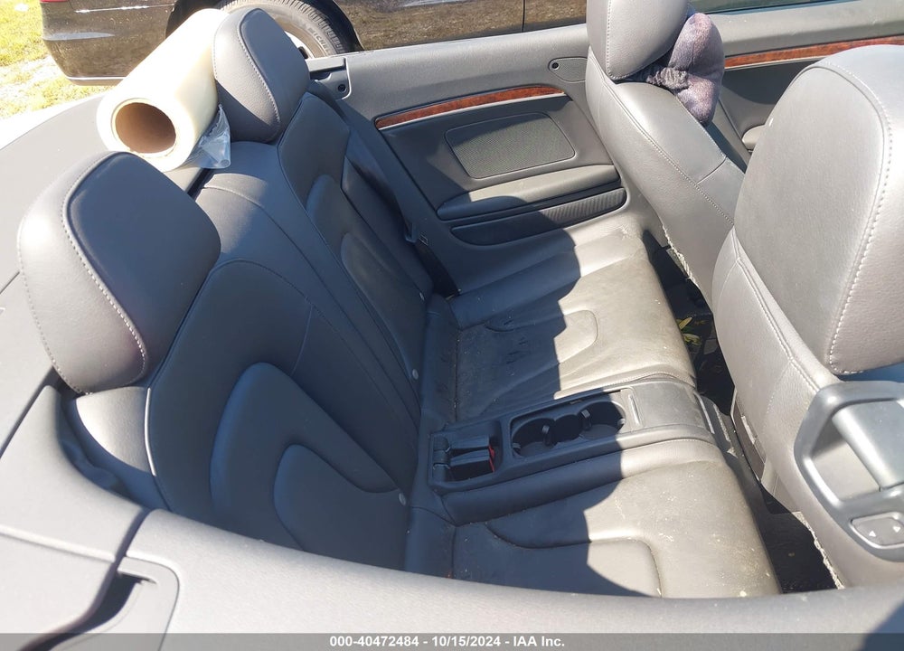 2011 AUDI A5 2.0T PREMIUM VIN: WAUAFAFH3BN014483