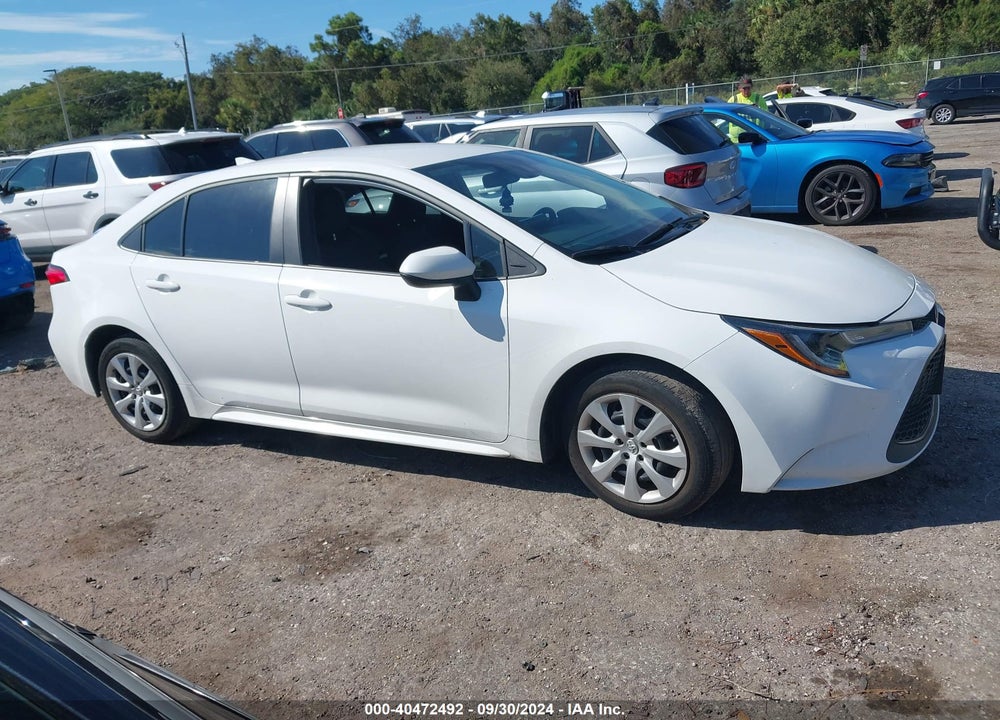 2022 TOYOTA COROLLA LE VIN: 5YFEPMAE0NP355380